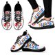 thumbnail image 1 of Zapatillas deportivas con estampado de enfermera de dibujos animados para mujer, zapatos planos transpirables con cordones y cómodas, 1 of 6