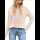 thumbnail image 1 of Camisetas de Larga para Mujer, Sudaderas con Capucha de Moda con Bolsillo de Canguro, Sudaderas de Otoño Albaricoque L, 1 of 8