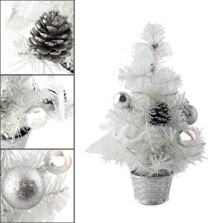 Mini Christmas Tree Ornament Desk Table Festival Xmas Party Decor Gifts