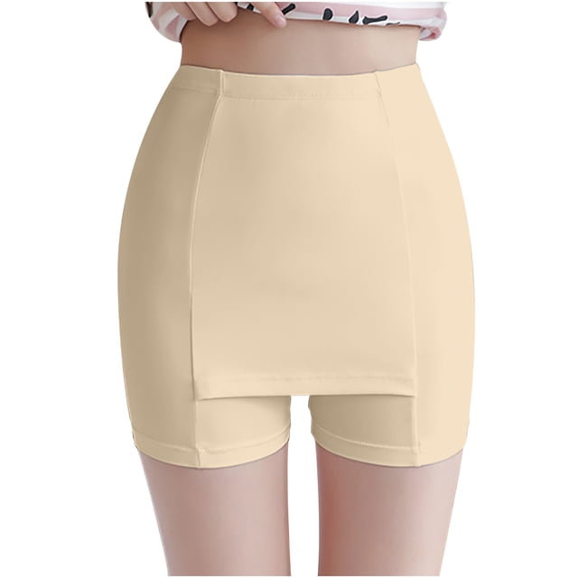 AherBiu Boxer Shorts for Women Under Dresses Quick Dry Lightweight Summer Compression Comfy Bottom Shorts