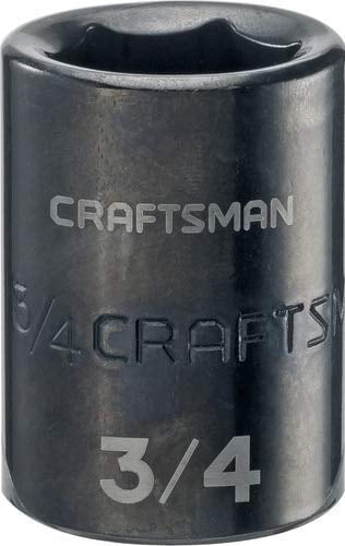 CRAFTSMAN Shallow Impact Socket CMMT15857 15/16-Inch SAE 1/2-Inch Drive