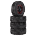 thumbnail image 1 of 4Pcs AUSTAR AX-3020B 1.9 Inch 103mm 1/10 Scale Tires with Wheel Rim for 1/10 D90 SCX10 CC01 RC Crawler, 1 of 7