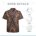 thumbnail image 7 of High Quality Hawaiian Shirts for Men Short Sleeve Aloha Beach Shirt Floral Summer Casual Button Down Shirts Blouses W4ZRHF, 7 of 7