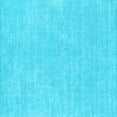 thumbnail image 1 of Ahgly Company Indoor Square Oriental Light Blue Industrial Area Rugs, 3' Square, 1 of 4