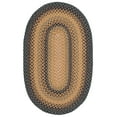 thumbnail image 2 of SAFAVIEH Braided Claes Bordered Reversible Area Rug, Gold/Sage, 3' x 5' Oval, 2 of 12