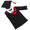 thumbnail image 2 of SHISUYAN 1 Pce Écharpe de Collation des Grades pour Préscolaire Ensemble Robe de Collation des Grades Écharpe et Franges Rouge, 2 of 9