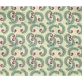thumbnail image 4 of oneOone Cotton Flex Fabric Leaves & Swirl Block Printed Fabric 1 Yard 40 Inch Wide, 4 of 4