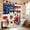 #02, variant on Wooowa Independence Day Holiday Party Celebration Shower Curtain Bathroom Partition Hanging Curtain Ideal for 4th of July Decorations Patriotic Decor Perfect for Home Bathroom Festive Layout