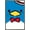 Barnwood Framed Version, variant on Hello Kitty and Friends - Tuxedo Sam Close-Up Wall Poster with Magnetic Frame, 22.375" x 34"