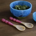 thumbnail image 3 of Beatriz Ball RESIN Rio Small Bowl with Base - Blue and Green, 3 of 4