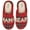 Red Plaid, variant on Dearfoams Women's Plaid Mama Bear Mom Clog House Slipper