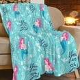 thumbnail image 2 of Yibo Cattle Animal Print Blanket Flannel Soft and Comfortable Anti-static Bed Sofa Blanket, 2 of 9