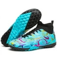 thumbnail image 3 of Tacos de fútbol transpirables para hombre, botas de entrenamiento de fútbol ultraligeras, zapatillas Unisex, tacos largos ligeros, 3 of 5