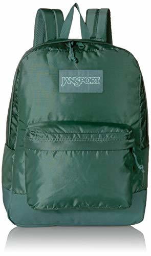 dark green jansport backpack