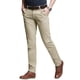 thumbnail image 1 of Pantalón Casual Ajustado para Hombre con Tejido Elástico en Color Caqui 38W 31L, 1 of 5