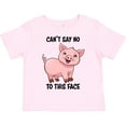 thumbnail image 3 of Inktastic Cant Say No to This Face Cute Pig Boys or Girls Toddler T-Shirt, 3 of 5