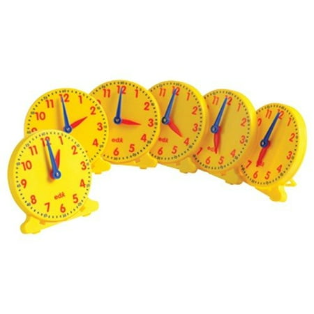- Geared Student Clock Set of 6..., By Constructive Playthings Ship from US