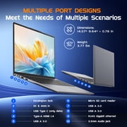16 Laptop Computer,Intel Core i5,16GB RAM 512GB SSD,Windows 11 Pro Notebook PC,MS Office 365,100% sRGB Color Gamut FHD Display,Dual Band Wi-Fi,Webcam