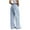 Pants for Girls -Style-225-Light Blue, variant on NIEWTR Girls Cargo Jogger Pants High Waisted Flap Pockets Loose Trousers Casual Pants for Kids Cargo Jeans Streetwear Jeans Casual Pants Jeans,10-11 Years
