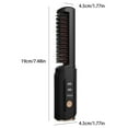 thumbnail image 3 of PATLOLLAV Upgraded Wireless Hair Straightener Comb,Negative Ionic and Straightening Brush,Dual Voltage Heat Brush Straightener for Women Flat Iron Comb for Thick Curly Hair, 3 of 5
