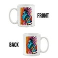 thumbnail image 2 of Pastell Woman With Earrings Mug - David Coleman Jr Designs, 11 oz Ceramic Mug, 2 of 4