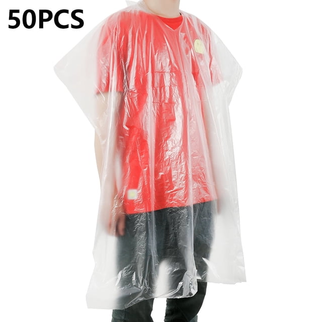 Disposable Hairdressing Capes PE Waterproof Apron Cutting Perm Dye Hair Cape