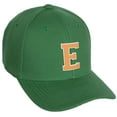 thumbnail image 1 of Daxton Classic Baseball Hat Custom A to Z Initial Team White Neon Orange Letter, Kelly Green Cap, Letter E, 1 of 2