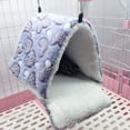 thumbnail image 4 of Rat Hamster Warm Bed House Cusion Fleece Hut Hanging Hammock Cute Toy Nest For Mini Small Animal Mice,Sugar Glider,Chinchilla,Dwraf Hamster, 4 of 4