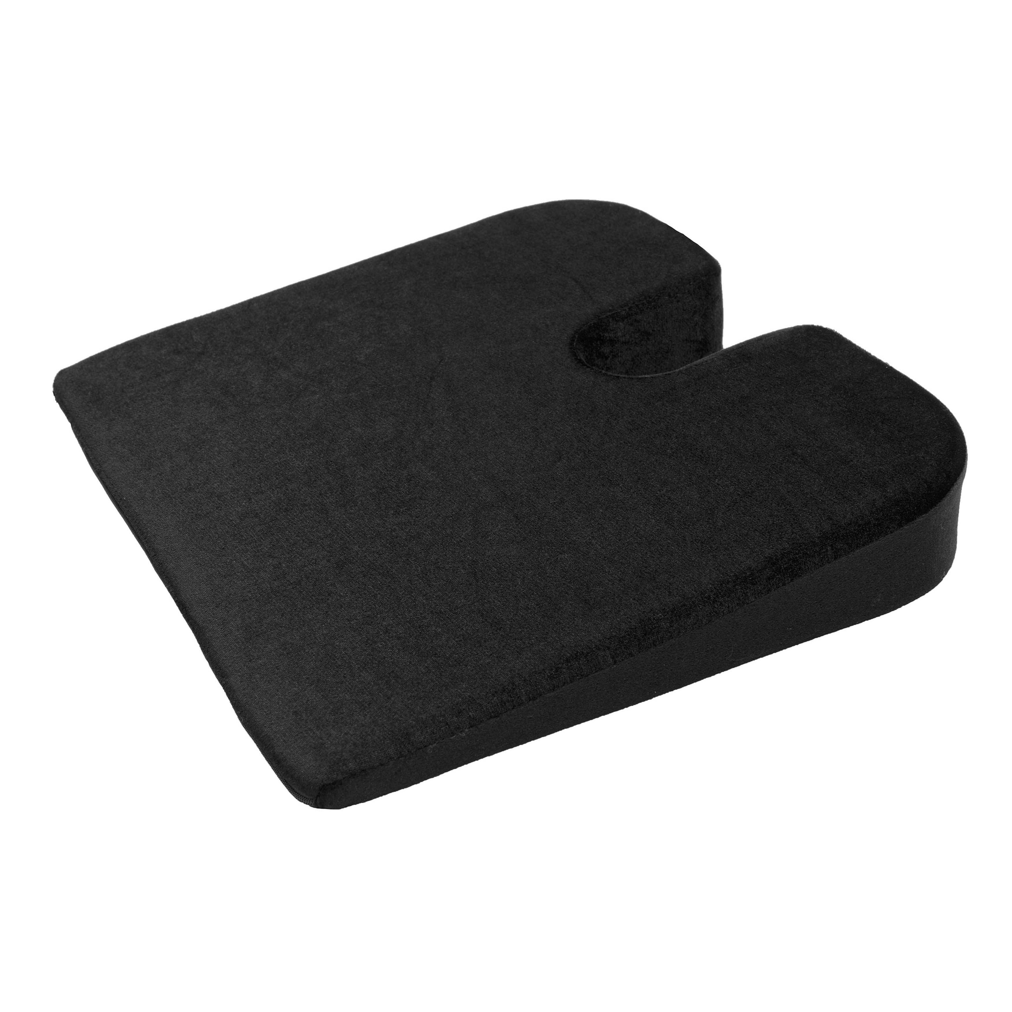 Black Mountain Products Memory Foam Wedge Seat Cushion (Black)