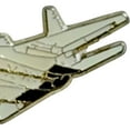 thumbnail image 3 of F-15E Strike Eagle Aircraft Hat, Lapel, Brooch Pin 1-1/4" x 1/2", Rubber Backing, 3 of 4