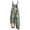 #02Dark Green, variant on Women's Boho Overalls Casual Loose Bib Jumpsuits Adjustable Strap Rompers Trendy Outdoor Streetwear Outfits Blue L