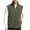 Army Green, variant on StSilkitty Sleeveless Vest for Men Full Zip Stand Collar Fleece Vest Jacket Outerwear with Pockets Lightweight Outdoor Waistcoat