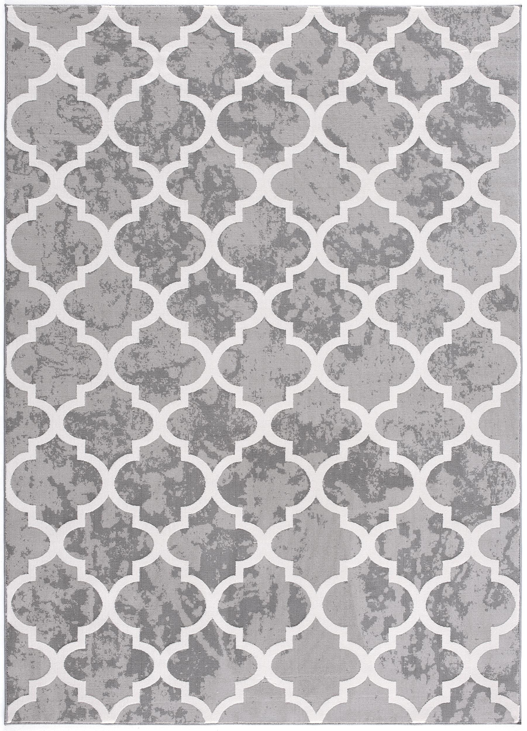 Rug Branch Silvia Collection Modern Trellis Area Rug