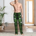 thumbnail image 2 of Mens Pajama Pants, Happy Easter Soft Sleep & Lounge Pants for Men, Cuteness Casual PJ Bottoms Pants with Pockets, 2 of 7