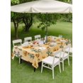 thumbnail image 4 of Outdoor Tablecloth with Umbrella Hole for Patio/Picnic/Party/Camping, Sunflowers Waterproof Table Cloth Rectangle Table Cover Washable, Spring Yellow Botanical Flowers Floral (60"x 84"), 4 of 8