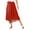 Red, variant on YIZYIF Womens Ballet Dance Wrap Skirt Lace-Up Asymmetrical Skirt Dance Performance Costume Light Blue One Size