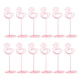 thumbnail image 3 of Fyydes 12Pcs Swan Photo Clip With Base Iron Wire Desktop Card Note Home Office Business, 3 of 8