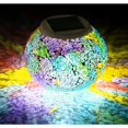 thumbnail image 1 of Luces LED de energía solar con bola de cristal de mosaico que cambia de color esquí esquí Gafas de esquí, 1 of 5