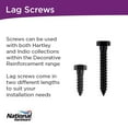 thumbnail image 4 of V1864 1/2" x 1-1/2" Galvanized Lag Screw 12/pk - Black, 4 of 7