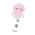 thumbnail image 1 of Retractable Badge Holder for Healthcare Staff Portable Nursing ID Card Reel with Acrylic Design, 1 of 7