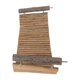 thumbnail image 3 of Puente con escaleras de madera, plataforma de juguete flexible, interesante puente colgante de Chinchilla, escalera de escalada para hámster para Animal PEQUEÑO, 3 of 5