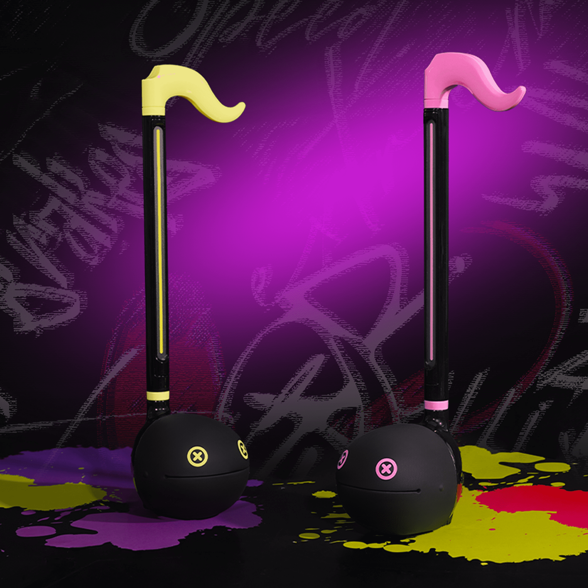 Otamatone Monster Electronic Portable Music Instrument / Synthesizer Toy from Japan by Maywa Denki (Officially Licensed) [English Instructions] - Pink