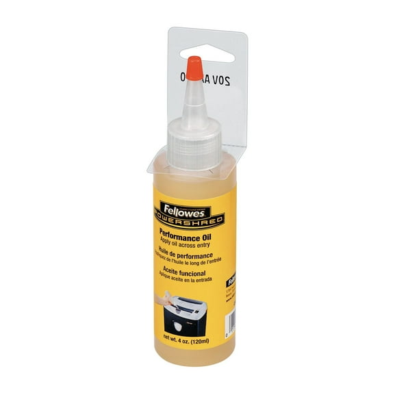 Fellowes Powershred Shredder Lubricant, 120 mL