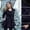 Navy, variant on Sentmoon Heavyweight Long-length Down Coat Wool Regular Jackets for Women,Casual Fashion Winter Jackets for Women Classic Fit Coats Khaki XXXXXL Up to 50% off