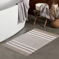thumbnail image 5 of Tahtuvzn Bathroom Rugs Clearance! Extra Thick Microfiber Striped Door Mat Non Slip Bathroom Kitchen Entry Rug Water Absorbent Floor Mat for Bathroom Kitchen Doorway Foot Mat, Home Gift, 5 of 6
