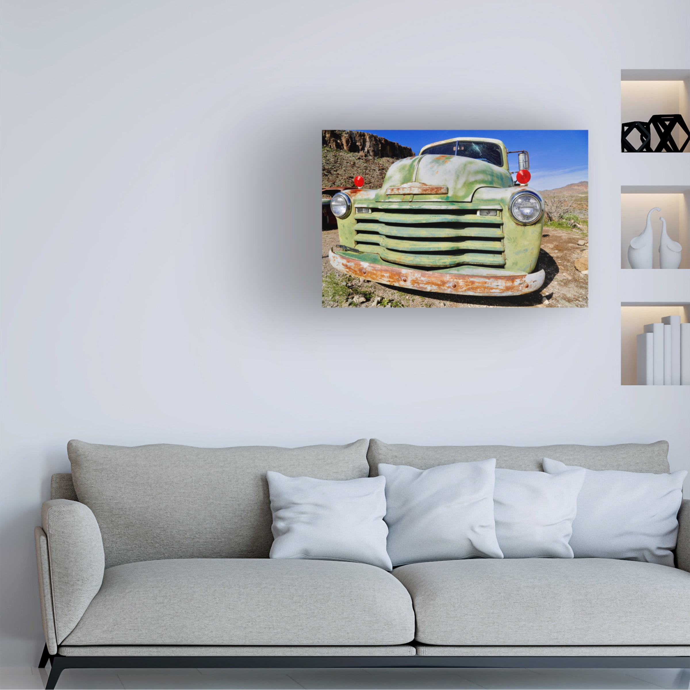Susan Vizvary Photography 'Vintage Green Grill 2' Canvas Art