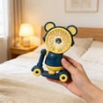 Cartoon Fan with Pencil Sharpener Portable Handheld USB Rechargeable ...