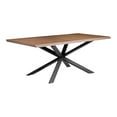 thumbnail image 2 of Oslo Dining Table Walnut-Color:Dark Brown,Style:Mid-century modern, 2 of 4