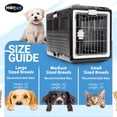 thumbnail image 3 of Open Box Mirapet Pet Carrier with Pad, Portable Travel Kennel Kit for Small Cats or Dogs, 21", 3 of 6