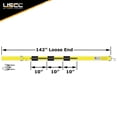 thumbnail image 3 of Wheel Strap with Swivel Hooks and Rubber Blocks – 2 Pack, 3 of 7